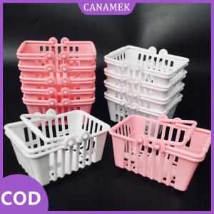 CANAMEK✨ Giỏ mua sắm thu nhỏ Nhà búp bê đồ chơi đồ nội thất