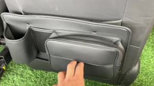 kkmf For BYD Shark 6 Pickup Anti-Kick Pad Mat Seat Back Protection Rear Seat Cup Holder Storage Bag Mat Interior Accessories Upgrade 6K4N7