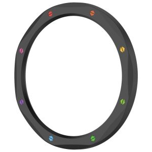 INTOONE Protective Metal Bezel Ring Anti-Scratch Stainless Steel Screen Protector Decorative Watch Bezel Shell for Xiaomi Watch S4 S3