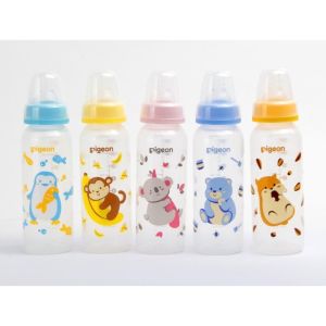 [ BISA COD ] Pigeon Botol Susu PP RP 240ml Animal TANPA DOS / Niple Silicone / botol bayi / tahan panas / kuat/ botol asip / minum asi/ simpan asip