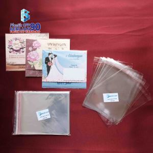 125x14 cm Plastik Opp 20 micron isi 100 lembar