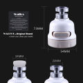 WALFOS หัวก๊อกน้ำสำหรับห้องครัวแบบเคลื่อนย้ายได้ ก๊อกน้ำหมุนได้ 360 องศาอเนกประสงค์. 