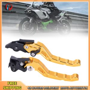 Winnereco Motorcycle Brake Levers CNC Aluminum Alloy Handlebar Ends Adjustable for Enhanced Control