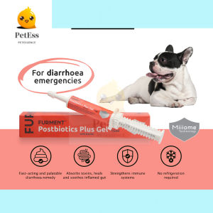 Postbiotics Plus Gel I Pet Dietary Supplement I Fast- Acting Diarrhea and Digestive Disorder Remedy (15ml Syring