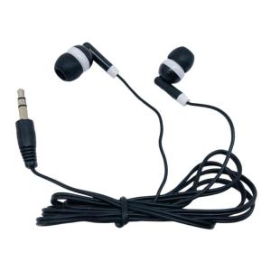 3.5mm Cord In Ear Earphone Earbud Coiled Corded Headsets for Mobile Phone Tablet PC Computer MP3 Player Notebook