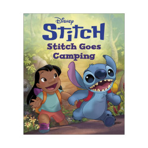 Disney Stitch Goes Camping Picture Story Book For Bedtime Stories
