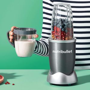 High Quality Nutribullet 12PCS/Set Portable blender with Tumbler Heavy Duty Original Blender With Grinder Multifunction Electric Fruit Juicer 600W Blender with Ice Crusher High-Speed Blender Mini Blender Set for Vegetables Fruits