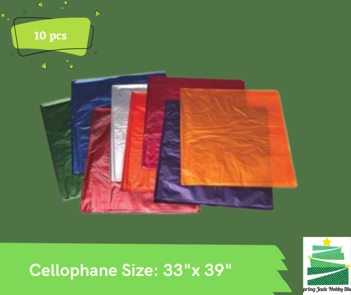 Spring Jade Colored Plastic Cellophane for Gift WrappingCandy WrappingYema Wrapping Lazada PH