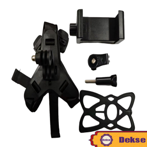 5 In 1 Mounting Hp Gopro Helm / Chin Mount Helmet Strap Motovlog / Smartphone Action Camera Mounting