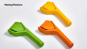 Manual Lemon Squeezer Hand Lemon Squeezer Durability and longevity Easy to Use & Dishwasher Safe Lemon Juicer Citrus Juicer Lemon Juicer Squeezer to Squeeze Lemons Yellow HomeyVenture