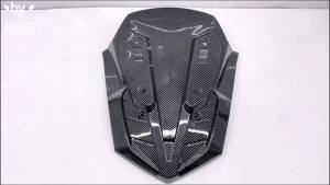 Kaly 1PC Carbon Fiber Printed ABS Plastic Windshield Wind Screen Inner Pannel Trim Cover For YAMAHA NMAX155 2020 6B2Z9