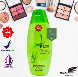 Paket Viva Milk Cleanser + Face Tonic Green Tea 100 ml