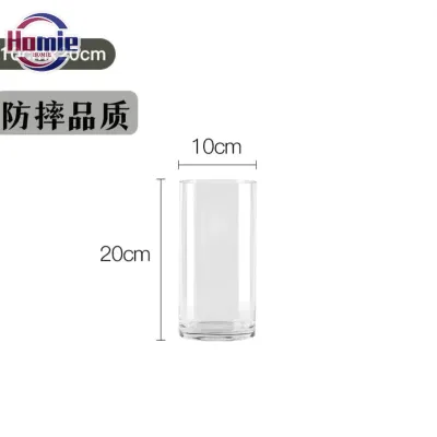 Acrylic Vase Transparent Cylinder Rectangle Flower Arrangement Antifragile Plastic