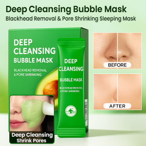 ✨【Deep Cleansing and Moisturizing】Compound Avocado Bubble Mask / Gentle Oil Control Mask / Shrink Pores Skin Care