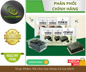 GENKAI Rong Biển Ăn Liền Lá xanh 9g (3g x 3 gói)