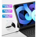 GOOJODOQ สำหรับเคส ipad พร้อม Magic Keyboard Wireless Bluetooth Keyboard Pro 11 Pro 11inch  iPad Pro12.9 Air 4 Air5 10th 10.9inch  Air6 M2/M3 11inch Air6 M2/M3 13inch iPad Pro 2024 11inch&13inch Thai keyboard 2018-2025. 