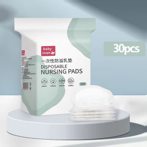 POTIKA แผ่นซับน้ำนมแม่ 30 ชิ้น แผ่นซับน้ำนม แบบบางพิเศษและมาตรฐาน นุ่มและสบาย ดูดซับเร็ว ระบายอากาศได้ เหมาะสำหรับฤดูร้อน