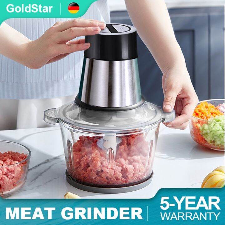 Gold Star Meat Grinder Electric Food Processor Food Grinder Multi ...