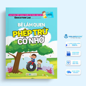 Sách - Tư Duy Toán Học Hàn Quốc - Bé Làm Quen Phép Trừ Có Nhớ-Vanlangbooks