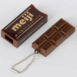 Simulation Chocolate Decompression Toy Pendant Simulation Key Chain