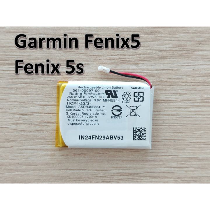 NUOVA Batteria di Ricambio 361-00097-00 361-00096-00 361-00098-00 Per Garmin Fenix 5 Fenix 5S Fenix 5X Smart Watch Batteria