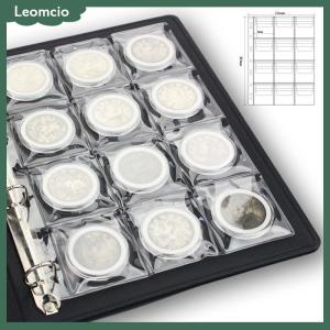 [Leomcio] 9 12กริดพลาสติกแบบคลาสสิกที่ใส่เหรียญเคสอัลบั้มเก็บเงินสำหรับเก็บภาพอัลบั้ม