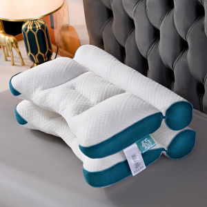 Comfort Goose Down Pillow Sleep Reverse Traction Pillow Cervical Pillow Neck Protection Enhancing Cervical Support