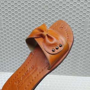 Terbaru sandal sendal selop kulit wanita cewek trendi/kasual flat slide/produk magetan/selop P1taslir