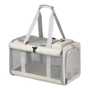 Cat Carrier Dog Carrier Pet Carrier For Small Medium Cats Dogs Puppies (Up To 6 KG) Pet Carrier Soft Sided Collapsible Waterproof Travel Puppy Carrier