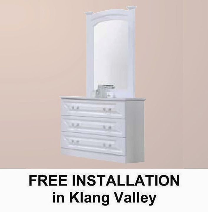 Q 10 - Korean Style Dressing Table With Mirror / Glossy White Dresser / Glossy White Dressing Table / Bedroom Dressing Table / Makeup Table / Dresser / Meja Solek (TBR) | Lazada Q 10 - Korean Style Dressing Table With Mirror / Glossy White Dresser / Glossy White Dressing Table / Bedroom Dressing Table / Makeup Table / Dresser / Meja Solek (TBR) | Lazada