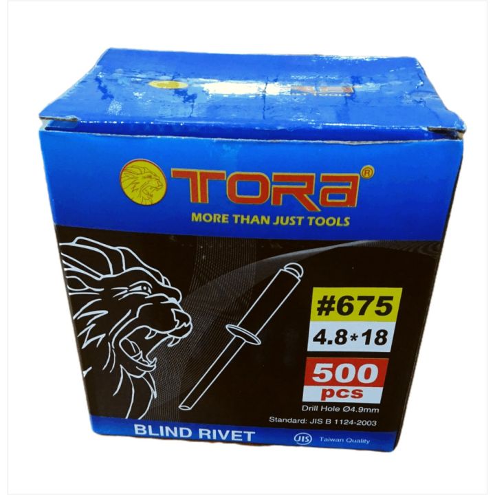 PAKU RIVET 675 UKURAN 4,8MM X 18 ISI 1000 PCS 1 BOX / KOTAK PAKU RIVET ...