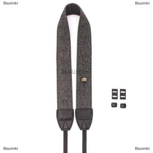 [COD] Bsuimki สายคล้องกล้องแบบพกพาสายคล้องคอแบบวินเทจสายคล้องกล้องผ้าฝ้าย100% สำหรับกล้อง Sony Nikon Canon Olympus DSLR