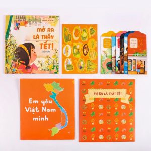 Sách - Mở Ra Là Thấy Tết - phiên bản miền Nam (PV)
