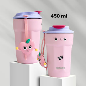 Aveline Tumbler Nexxio  Stainless Steel Coffee Tea 450ml Aesthetic Botol Minum Kopi Teh Gelas Cup Estetik Simple