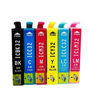 Mengxiang Applies to Epson EPSON ICBK32 IC6CL32 IC32 Ink Cartridge   Japanese Printer Ink Cartridge