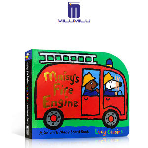 milu Original English Maisys Fire Engine 1- Toddler Toy Board Book