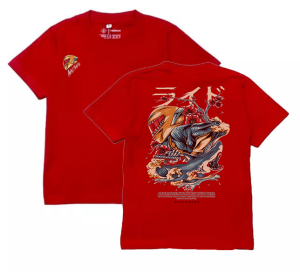 Atasan Baju Kaos Anak Laki Laki Perempuan Lengan Pendek Distro Keren Premium Putih Hitam Merah Distro Laki Laki Umur 7-16 Tahun Anime Series One Piece D Luffy