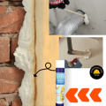 Vira Polyurethane Foam PU Foam Spray  Fills Cracks And Joints, Gaps Around Pipes, Vent. 