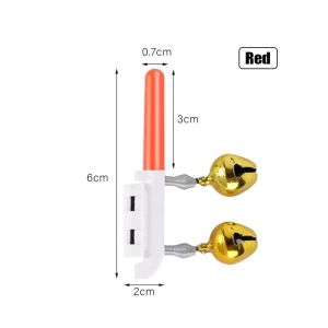 Bell Pancing Double Bel Jepit Alarm Kincringan Kencringan Kerincingan Bel Alat Pancing Lonceng Umpan Ikan