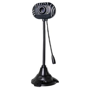 Webcam Tích hợp Micro dùng cho học trực tuyến họp online chất lượng hình ảnh HD720P và FHD 1080P có đèn LED trợ sáng