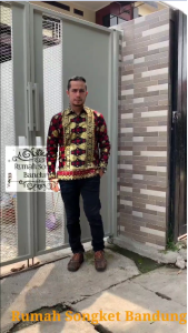 (BISA COD) KEMEJA SONGKET UNTUK COUPLE KUSUMA SET /GALLERYKEBAYA / RUMAH SONGKET BANDUNG