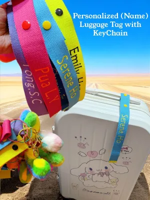 Customisable Luggage Tag | Bag Tag | Name Tag | Farewell Gift | Corporate Gift | Christmas Gift |Wedding Gift| Teacher’s Day Gift