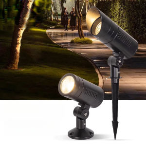 SXH  ไฟฉายกลางแจ้ง LED ไฟส่องต้นไม้กันน้ำไฟส่องต้นไม้สีแทรกภูมิทัศน์สีเขียวไฟสนามหญ้า