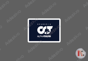 AlphaTauri Team Flag Sticker / MATTE / Waterproof / Scratchproof