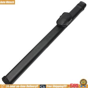[Auto Vktech] Portable Baseball Bat Bag Stick Cover Leather Billiard Cue Case Pool Cue Stick Carrying Bag Fit for 1/2 Snooker Billiard