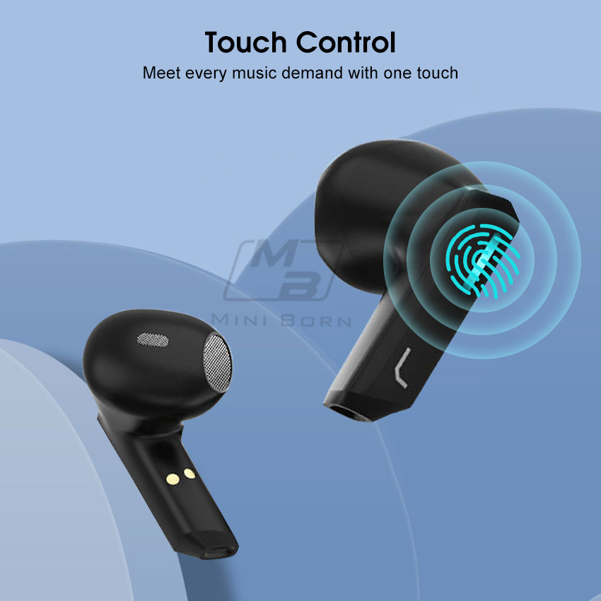 Mini Born TWS oortelefoon Draadloze luidspreker 2 in 1 Bluetooth 5.0 Half-oortelefoon Sportoordopjes LED-display Headsets HIFI Stereo Handsfree oordopjes_voghion.com