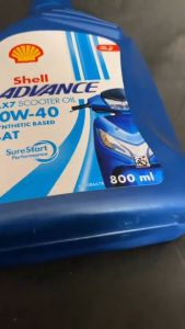 SHELL ADVANCE AX7 SCOOTER OIL 10W-40 800ML