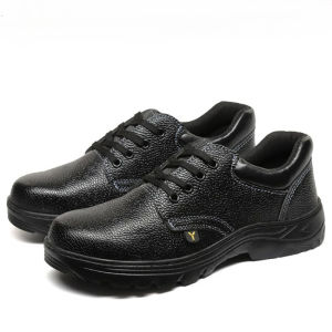 Safety Shoes Men Lightweight Breathable Safety Shoes Black Work Shoes Anti Smash Wear Resistant40-44