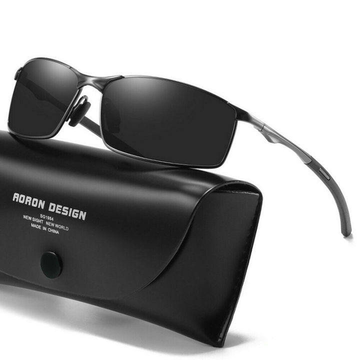 WORE Men's HD Photochromic Sunglasses Polarized Chameleon