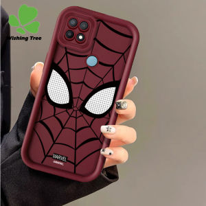 WishingTree เคสสไปเดอร์แมนสำหรับ OPPO A15 / A15S / A35 / A31 / A32 / A53 / A1K/F11ฝาหลังโทรศัพท์ซองนุ่มกันกระแทกแฟชั่นสีสันสดใส